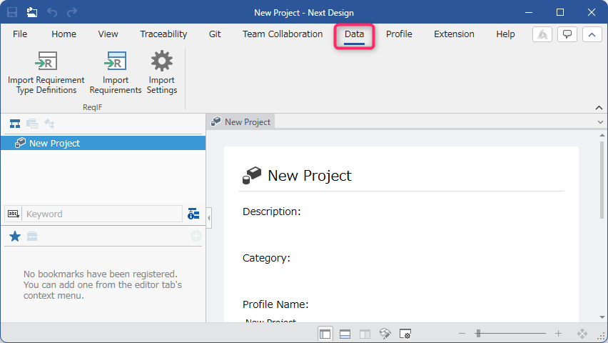 Ribbon screen image
