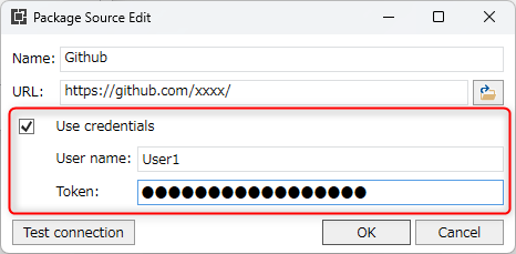 Setting Credentials