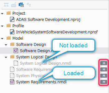 Manual Model File Load Settings
